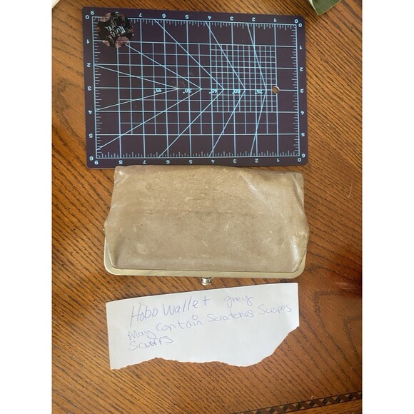 HOBO International  Lauren Wallet Leather Double Frame Clutch - Picture 1 of 7